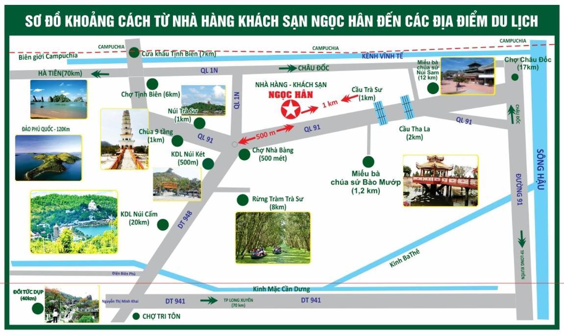 Khách Sạn Ngọc Hân Ap Vinh Phu Extérieur photo